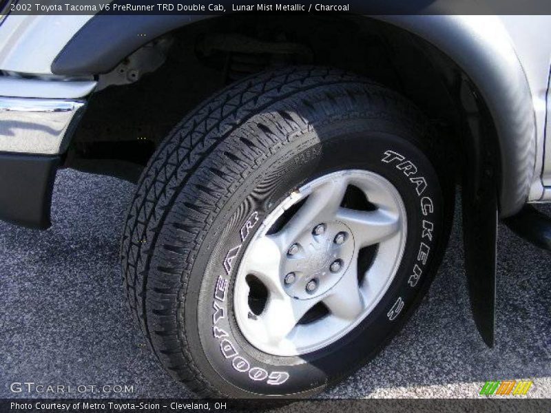 Lunar Mist Metallic / Charcoal 2002 Toyota Tacoma V6 PreRunner TRD Double Cab