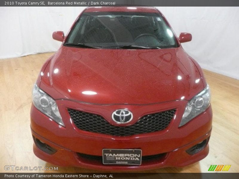 Barcelona Red Metallic / Dark Charcoal 2010 Toyota Camry SE