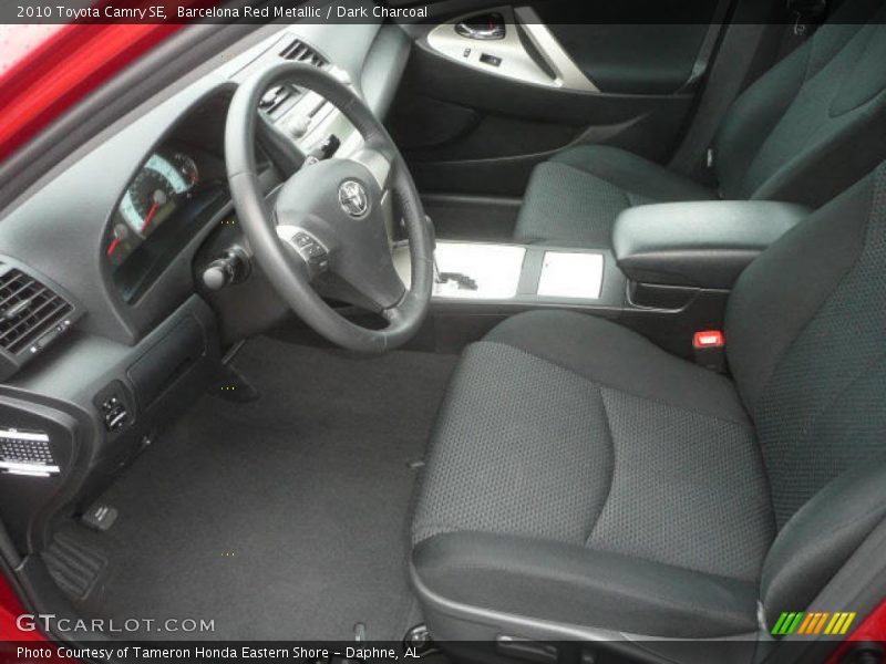 Barcelona Red Metallic / Dark Charcoal 2010 Toyota Camry SE