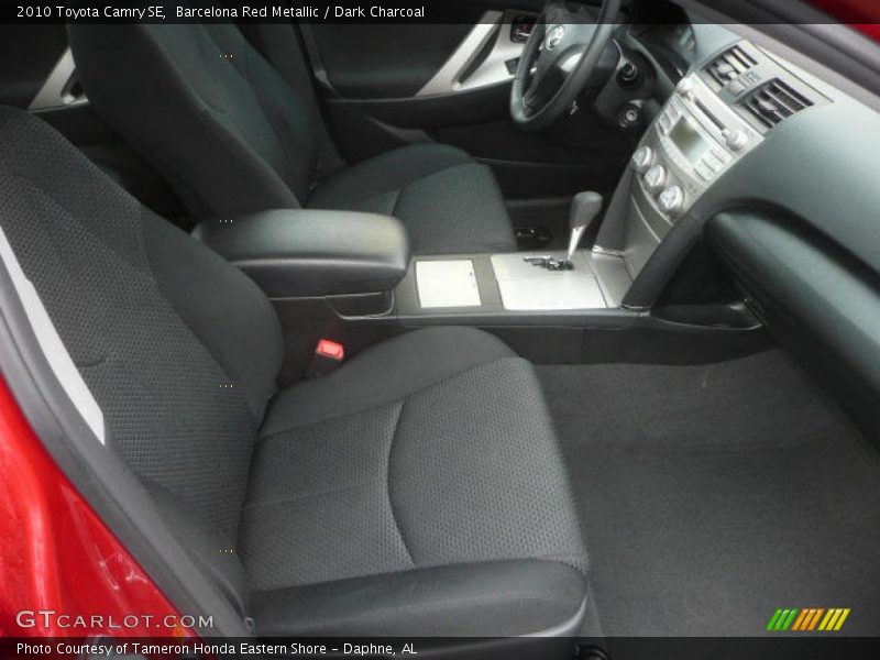 Barcelona Red Metallic / Dark Charcoal 2010 Toyota Camry SE