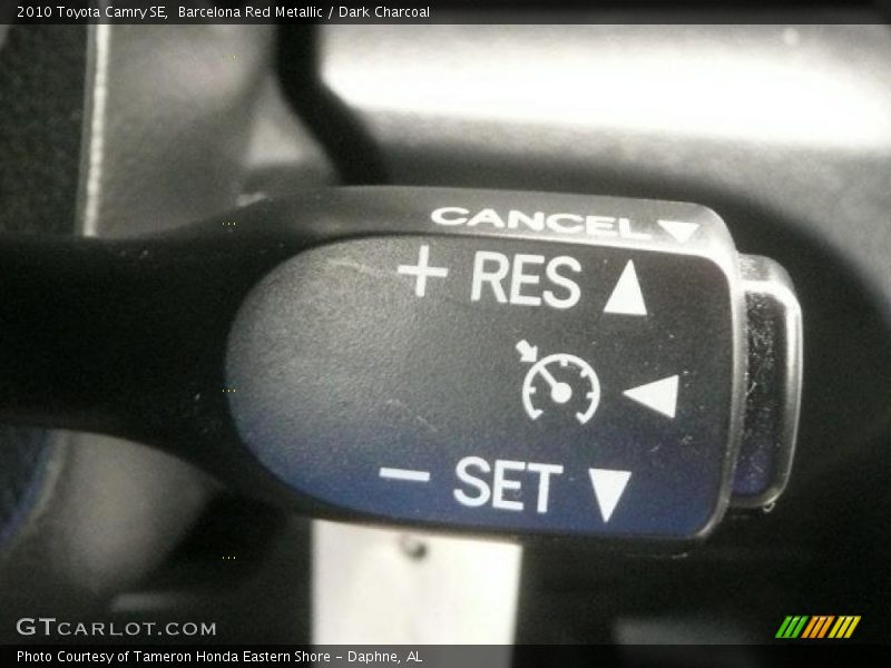 Barcelona Red Metallic / Dark Charcoal 2010 Toyota Camry SE