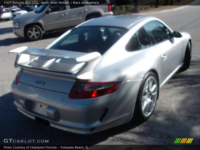 Arctic Silver Metallic / Black w/Alcantara 2007 Porsche 911 GT3