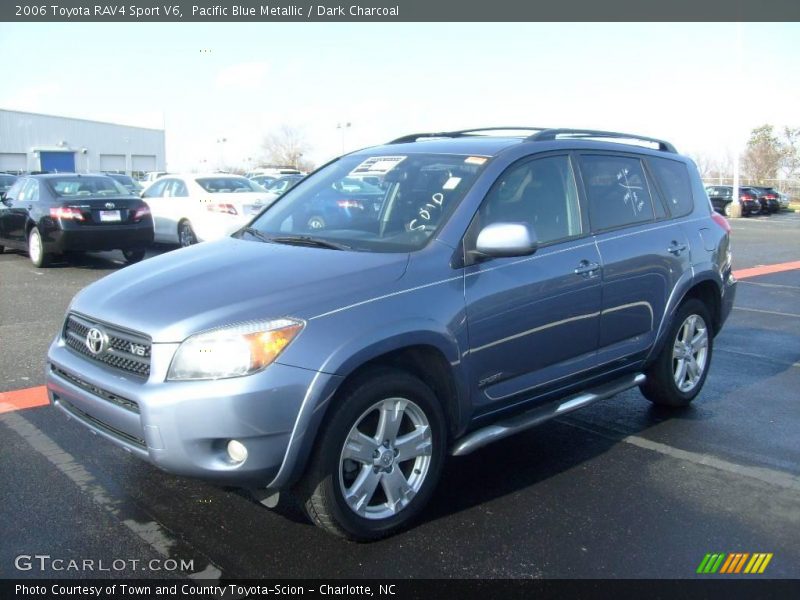 Pacific Blue Metallic / Dark Charcoal 2006 Toyota RAV4 Sport V6