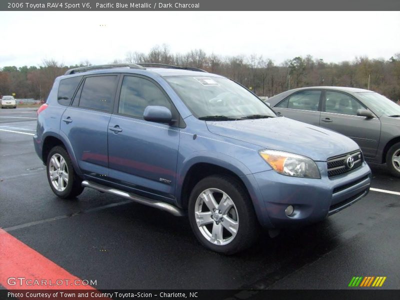 Pacific Blue Metallic / Dark Charcoal 2006 Toyota RAV4 Sport V6