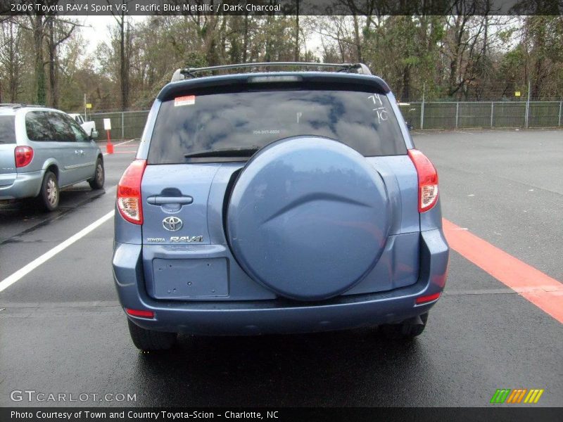 Pacific Blue Metallic / Dark Charcoal 2006 Toyota RAV4 Sport V6