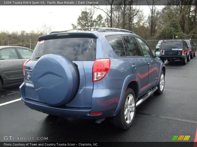 Pacific Blue Metallic / Dark Charcoal 2006 Toyota RAV4 Sport V6
