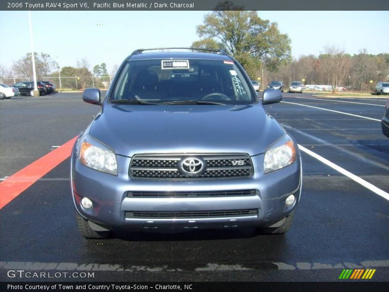 Pacific Blue Metallic / Dark Charcoal 2006 Toyota RAV4 Sport V6