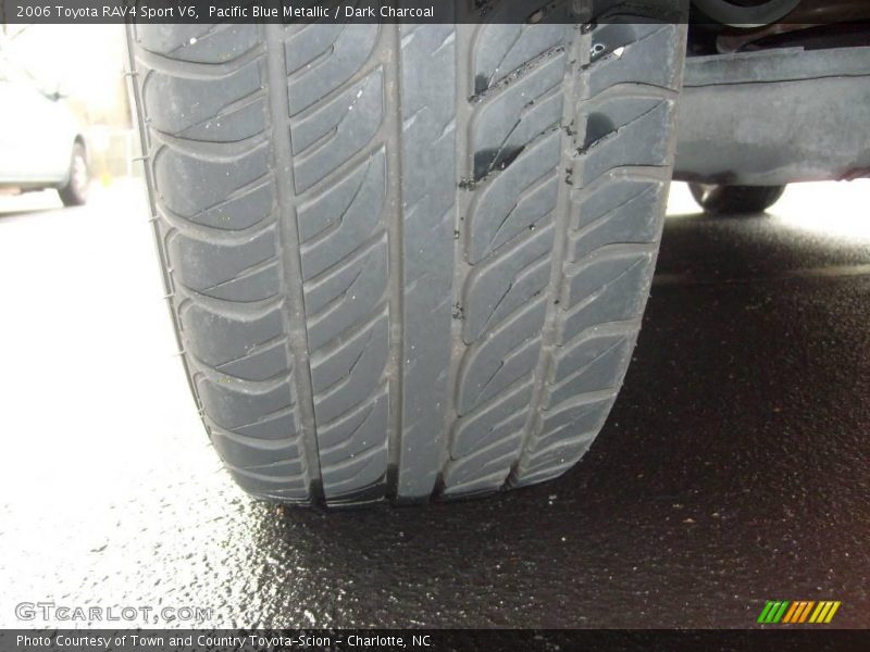 Pacific Blue Metallic / Dark Charcoal 2006 Toyota RAV4 Sport V6