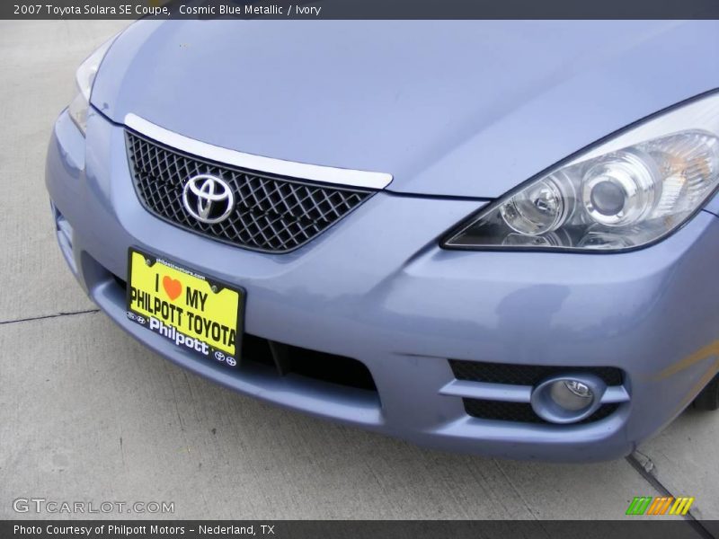 Cosmic Blue Metallic / Ivory 2007 Toyota Solara SE Coupe