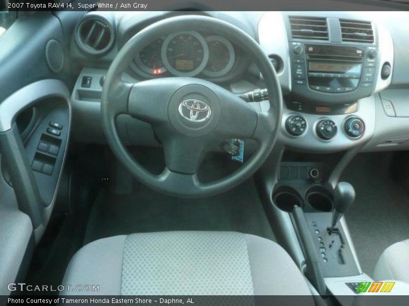 Super White / Ash Gray 2007 Toyota RAV4 I4