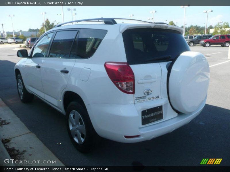 Super White / Ash Gray 2007 Toyota RAV4 I4