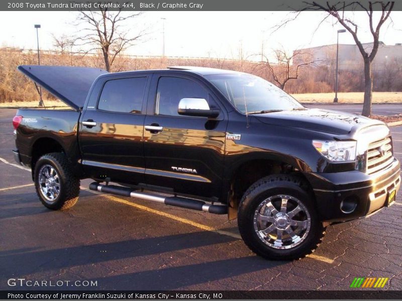 Black / Graphite Gray 2008 Toyota Tundra Limited CrewMax 4x4