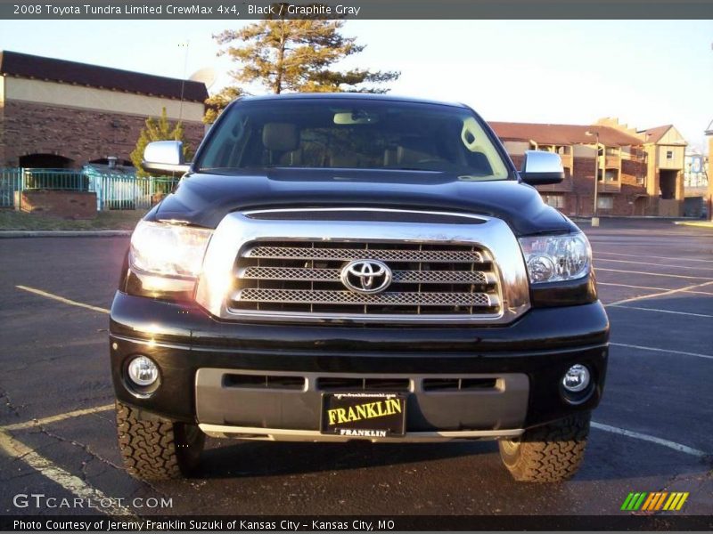 Black / Graphite Gray 2008 Toyota Tundra Limited CrewMax 4x4
