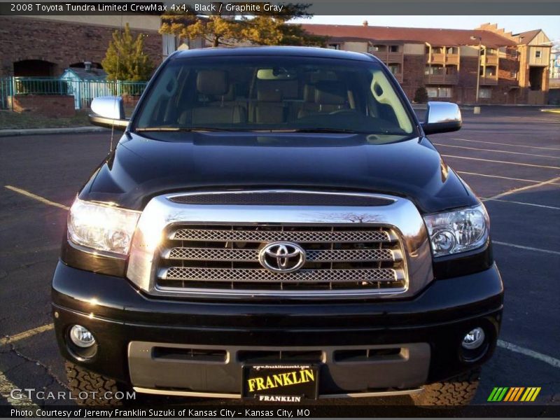 Black / Graphite Gray 2008 Toyota Tundra Limited CrewMax 4x4