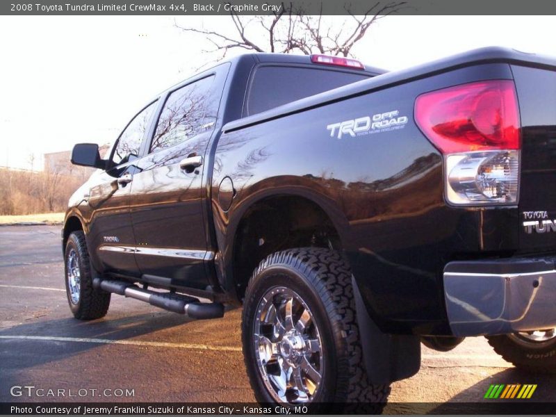 Black / Graphite Gray 2008 Toyota Tundra Limited CrewMax 4x4
