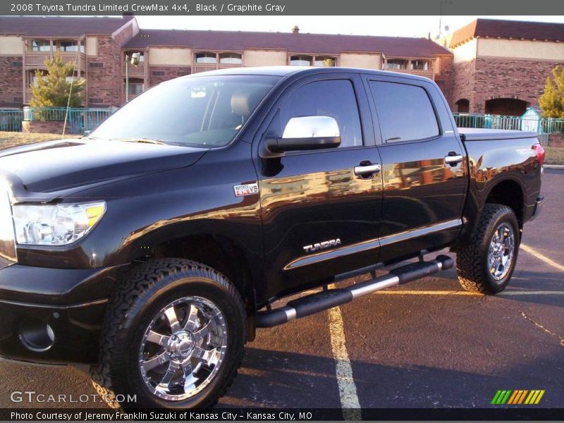 Black / Graphite Gray 2008 Toyota Tundra Limited CrewMax 4x4