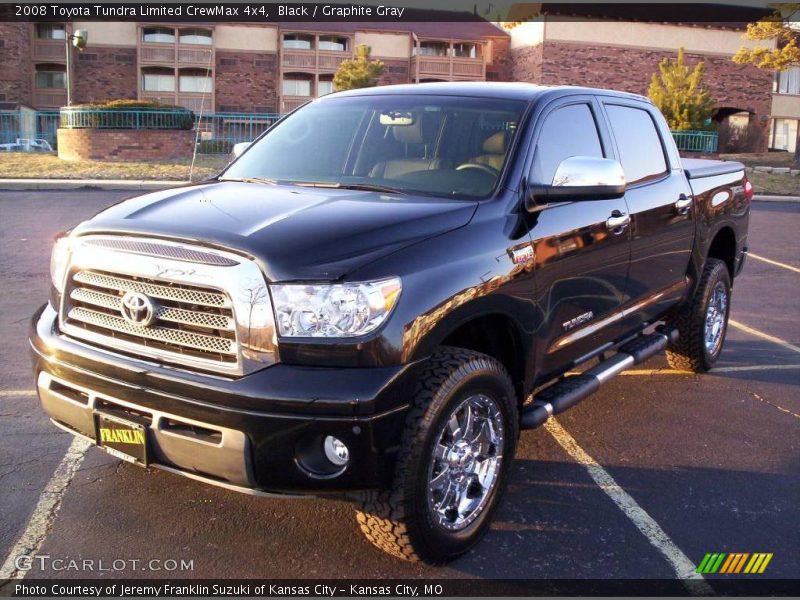 Black / Graphite Gray 2008 Toyota Tundra Limited CrewMax 4x4