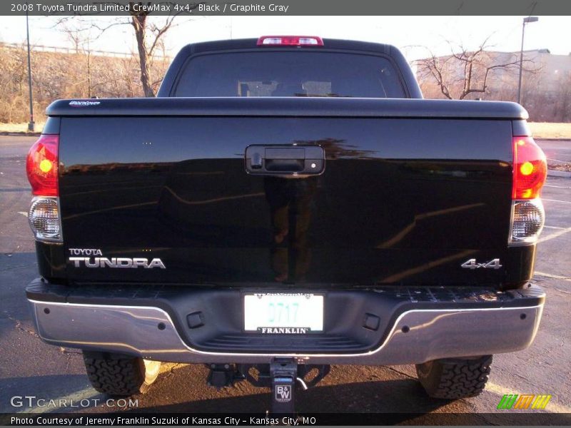 Black / Graphite Gray 2008 Toyota Tundra Limited CrewMax 4x4