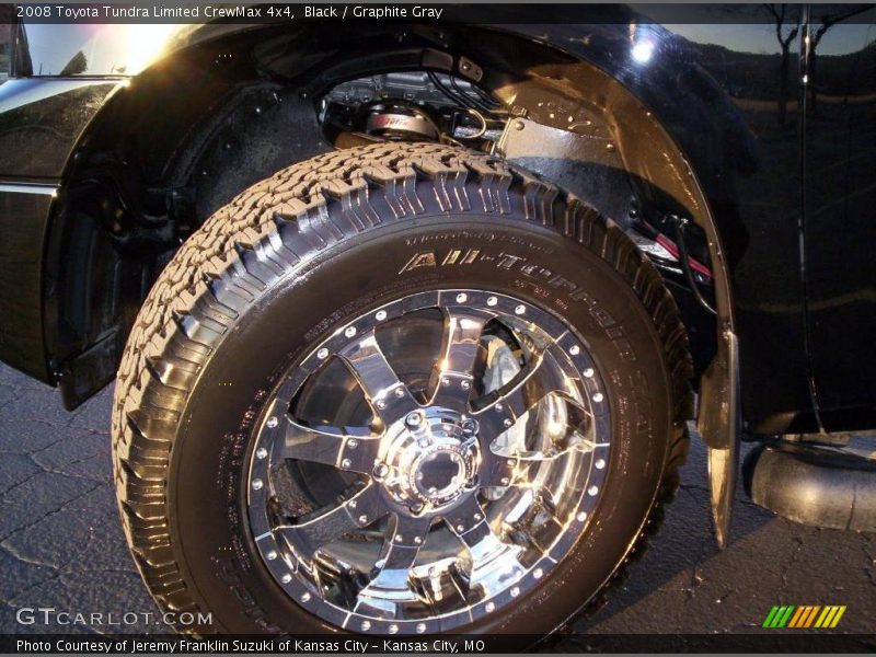 Black / Graphite Gray 2008 Toyota Tundra Limited CrewMax 4x4