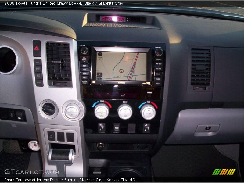 Black / Graphite Gray 2008 Toyota Tundra Limited CrewMax 4x4
