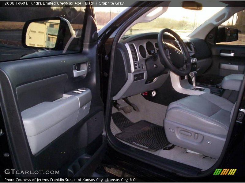 Black / Graphite Gray 2008 Toyota Tundra Limited CrewMax 4x4