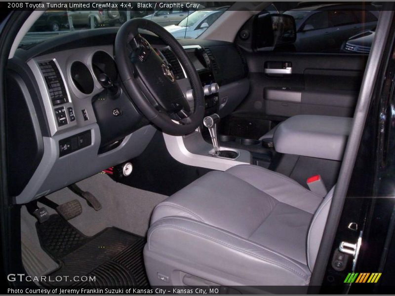 Black / Graphite Gray 2008 Toyota Tundra Limited CrewMax 4x4