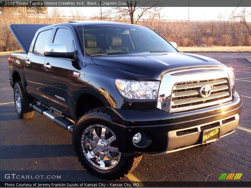 Black / Graphite Gray 2008 Toyota Tundra Limited CrewMax 4x4