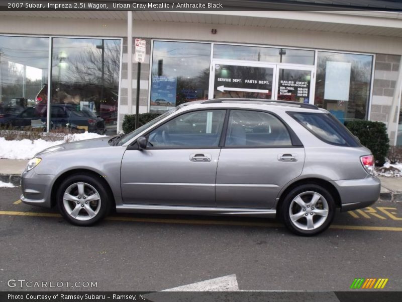 Urban Gray Metallic / Anthracite Black 2007 Subaru Impreza 2.5i Wagon