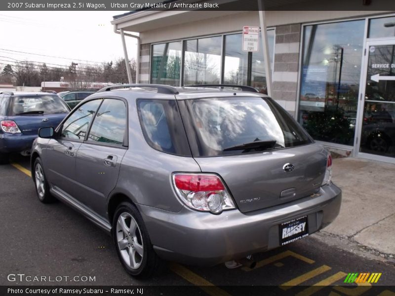 Urban Gray Metallic / Anthracite Black 2007 Subaru Impreza 2.5i Wagon