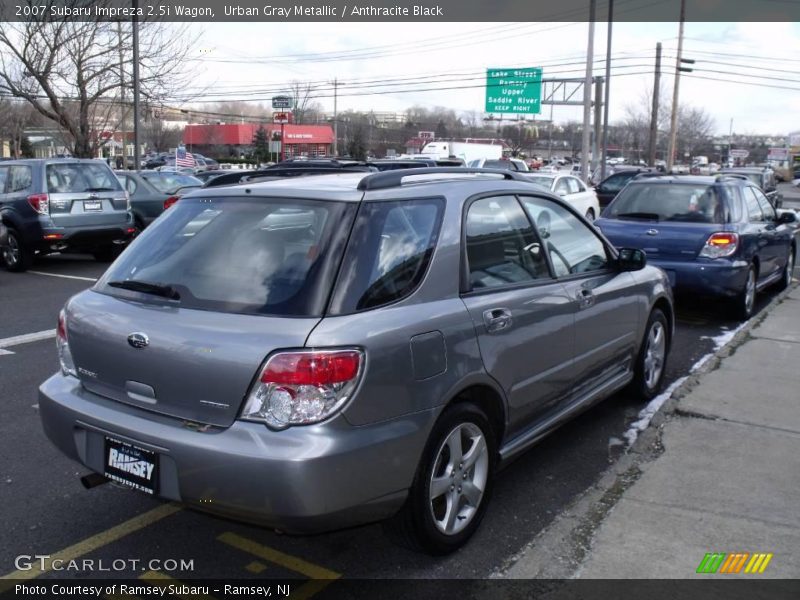 Urban Gray Metallic / Anthracite Black 2007 Subaru Impreza 2.5i Wagon