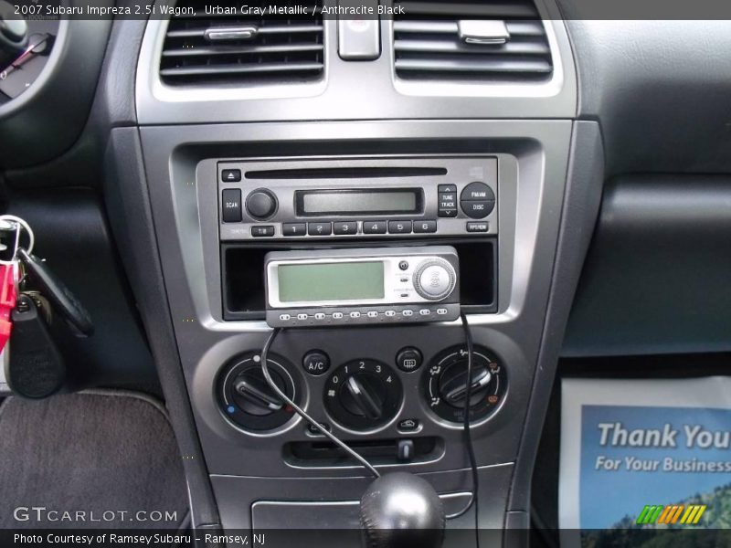 Urban Gray Metallic / Anthracite Black 2007 Subaru Impreza 2.5i Wagon