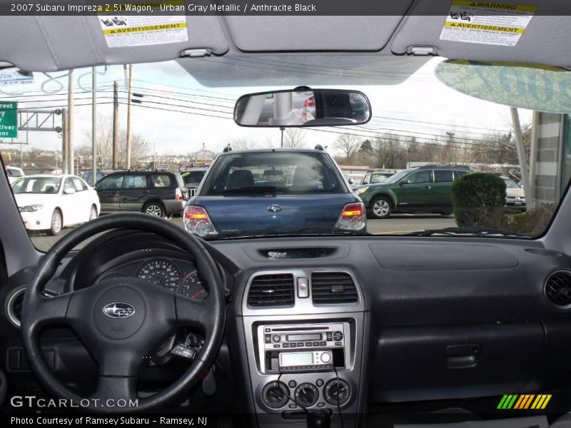 Urban Gray Metallic / Anthracite Black 2007 Subaru Impreza 2.5i Wagon