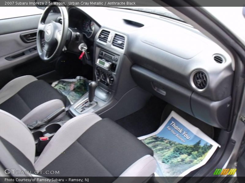 Urban Gray Metallic / Anthracite Black 2007 Subaru Impreza 2.5i Wagon