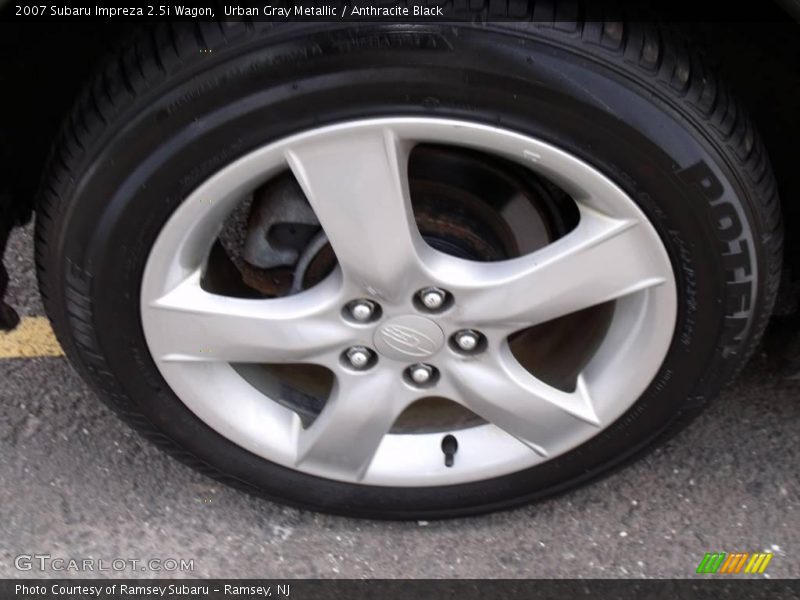 Urban Gray Metallic / Anthracite Black 2007 Subaru Impreza 2.5i Wagon