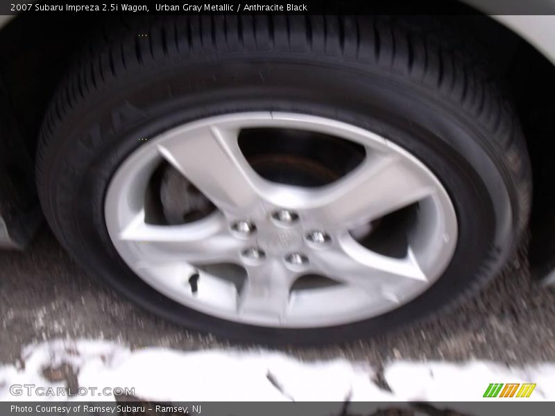 Urban Gray Metallic / Anthracite Black 2007 Subaru Impreza 2.5i Wagon