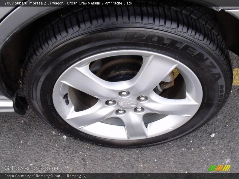 Urban Gray Metallic / Anthracite Black 2007 Subaru Impreza 2.5i Wagon