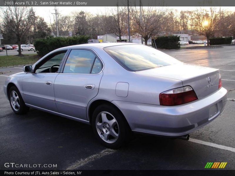 Satin Silver Metallic / Ebony 2003 Acura TL 3.2