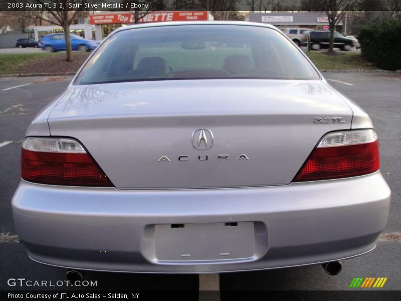 Satin Silver Metallic / Ebony 2003 Acura TL 3.2