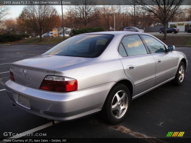 Satin Silver Metallic / Ebony 2003 Acura TL 3.2