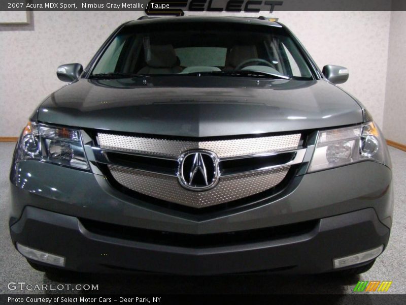Nimbus Gray Metallic / Taupe 2007 Acura MDX Sport
