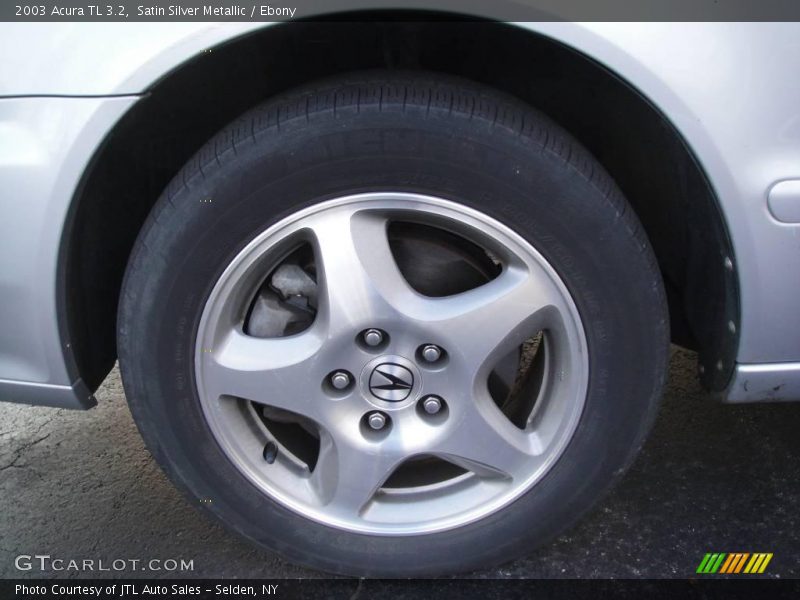 Satin Silver Metallic / Ebony 2003 Acura TL 3.2