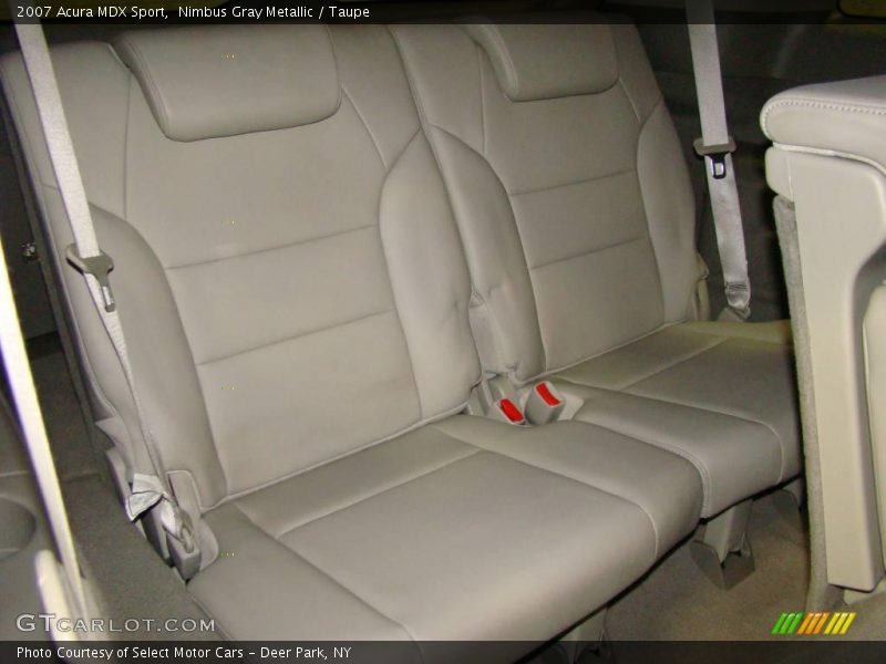 Nimbus Gray Metallic / Taupe 2007 Acura MDX Sport