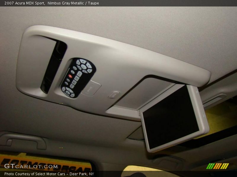 Nimbus Gray Metallic / Taupe 2007 Acura MDX Sport