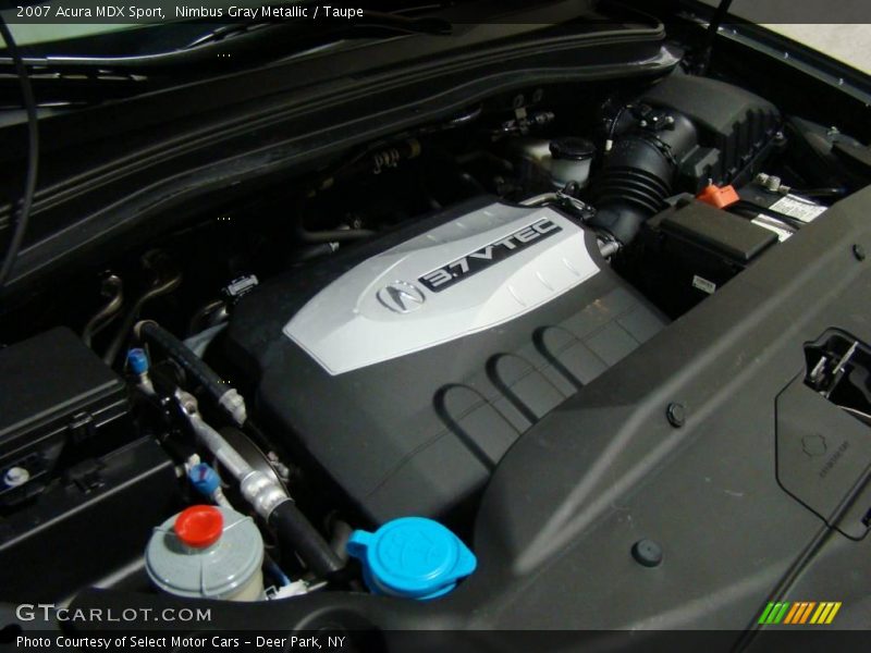 Nimbus Gray Metallic / Taupe 2007 Acura MDX Sport