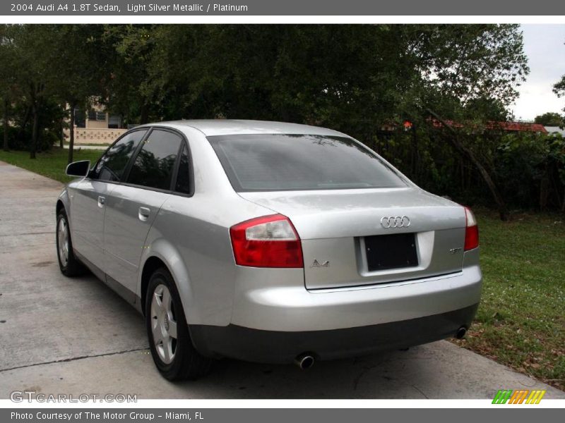 Light Silver Metallic / Platinum 2004 Audi A4 1.8T Sedan