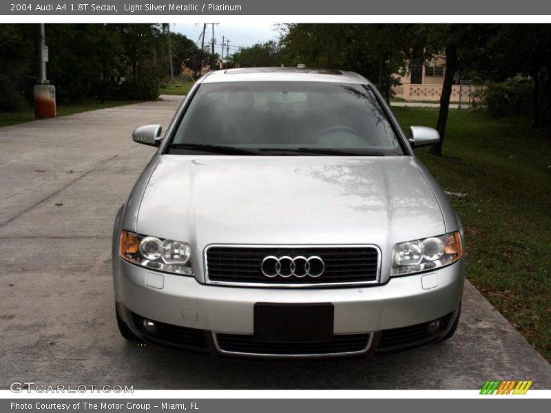 Light Silver Metallic / Platinum 2004 Audi A4 1.8T Sedan
