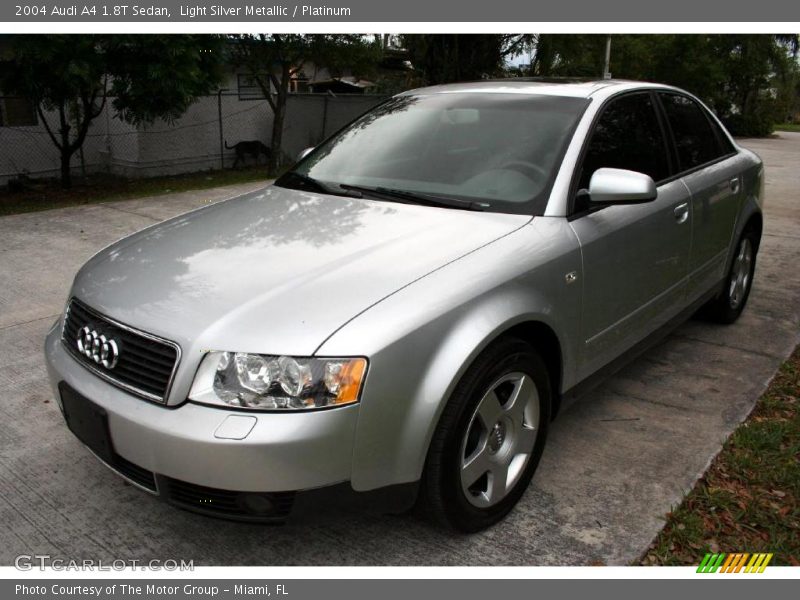 Light Silver Metallic / Platinum 2004 Audi A4 1.8T Sedan