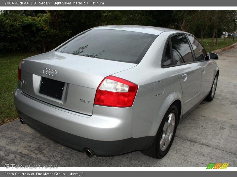 Light Silver Metallic / Platinum 2004 Audi A4 1.8T Sedan