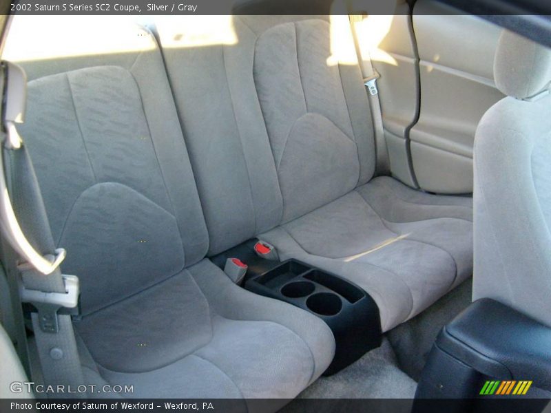 Silver / Gray 2002 Saturn S Series SC2 Coupe