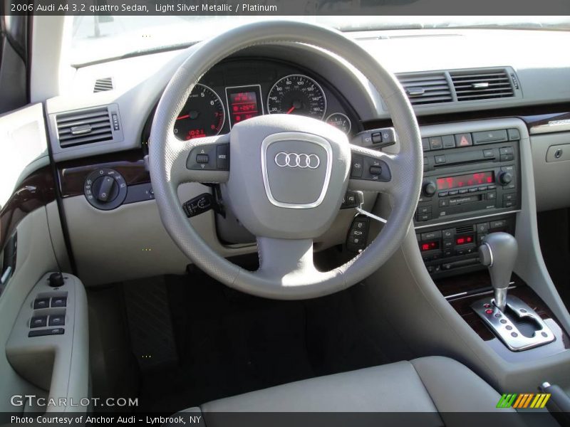 Light Silver Metallic / Platinum 2006 Audi A4 3.2 quattro Sedan